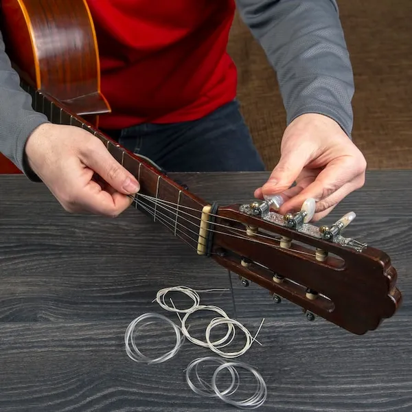 como limar el puente de la guitarra