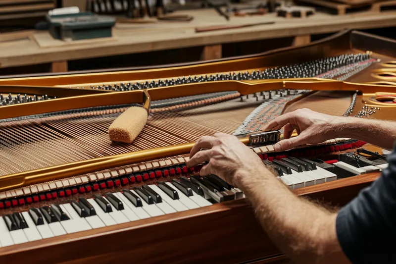 limar martinetes de piano, técnicas y cuidados esenciales